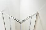 900x900x1900mm Corner Shower Cubicle Tempered Glass