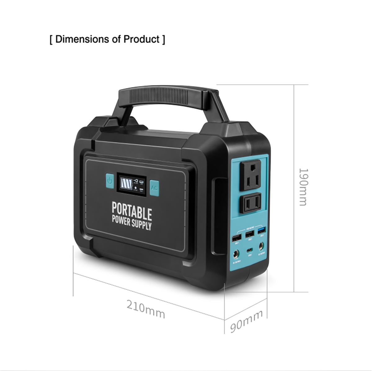 148wh Lithium Battery Portable Power Station 100W For Outdoor Camping