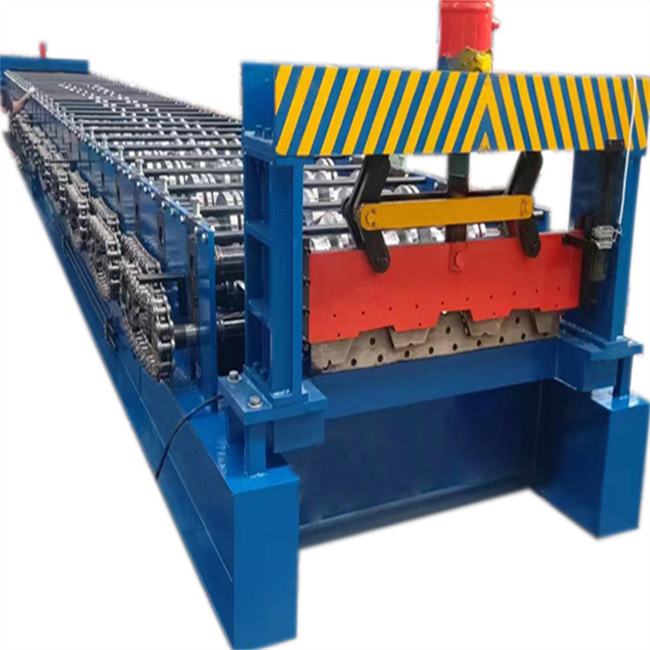 5kw Floor Decking Roll Forming Machine 10-15m/min Roofing Metal Forming Machine