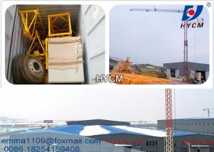 Quality Mini 2000kg Quick Install Self Erecting Tower Crane with mobile wheels wholesale
