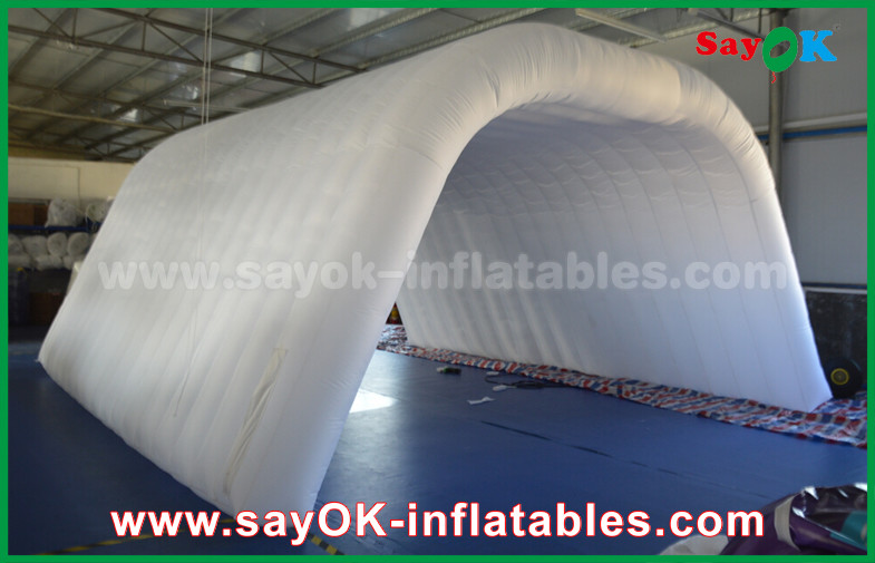 Air Inflatable Tent Custom Made Adult White Inflatable Tunnel Tent For Event / Trade Show