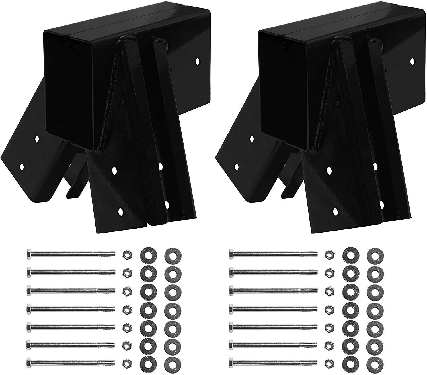 305x92mm Green Coating Metal Steel Swing Set Brackets with Heavy Duty A-Frame Design