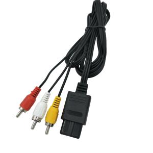 Quality 6ft Gamecube Audio Video Cable , AV Composite Cord For Nintendo 64 N64 wholesale