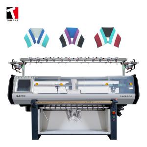 Quality Jacquard Single System Collar Flat Knitting Machine 12G 80 Inch wholesale