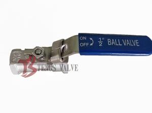 Quality Soft Seated One Piece Ball Valve A351 CF8M / SS316 SW / NPT 1000 PSI wholesale