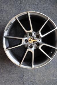 Quality 66.6 Hole Mercedes Benz 19 Inch AMG Rims , Titanium Grey Automotive Wheel Rims wholesale