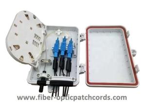 Quality Outdoor Fiber Optic Distribution Box 4 Port 6 Port For SC LC ST FC Connectors wholesale