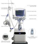 IPPV 50hz Hospital Respirator Machine O2 Medical Ventilation System