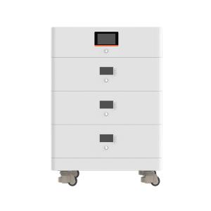 Quality 15360Wh Stacked Lithium Battery 51.2V 100Ah Solar Backup System wholesale