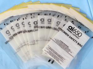 Quality AI 95KPA Biohazard specimen transportation bag use laboratory wholesale
