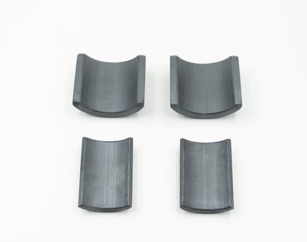 Permanent Magnet Ferrite Tile Used In Automobile Lifting Glass Motor Car Ferrite