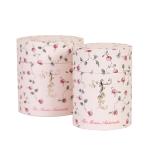 ROSH CMYK 1200gsm Cardboard Cylinder Tube Box Food Grade