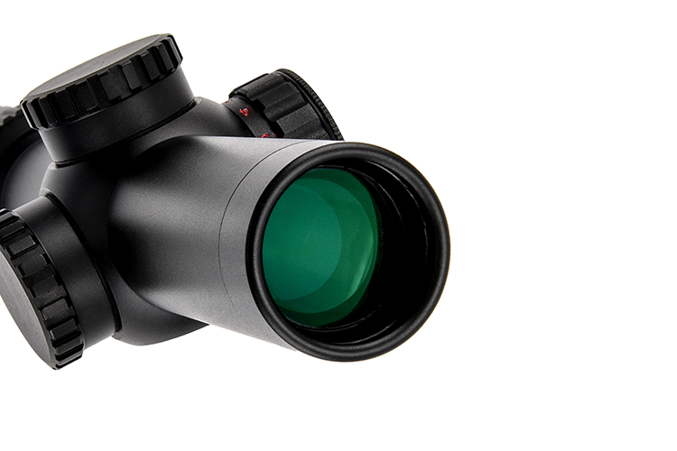 1-4x24 Illuminated Tactical 30mm Tube Glass Reticle Scope with Maximum Output Power 0