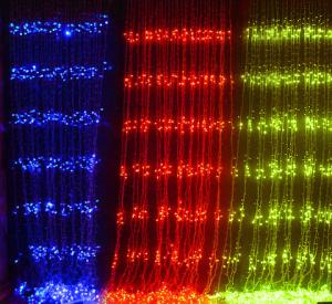 Quality Christmas LED Waterfall Curtain Light wholesale
