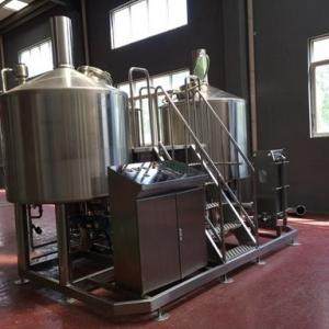 Quality Turnkey Brewery Equipment 3 Vessel Brewhouse SS Brewing Equipment 20Bbl wholesale