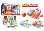 19 Inch Bear Design Children's Toy Cash Register Caculator Scanner Mic