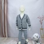 In stock wholesale baby sweater long sleeve jersey knitted toddler baby sweater