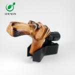 Mens Walking Wooden Umbrella Handle , Fadeless Umbrella Animal Handle