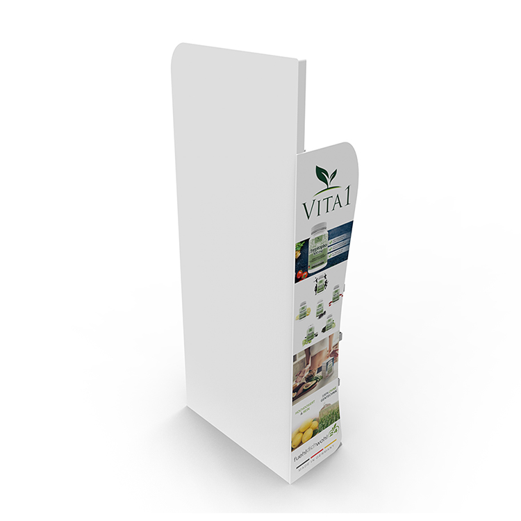Drug Pharmacy Display Stand Wood Medicine Display Rack With Custom Logo