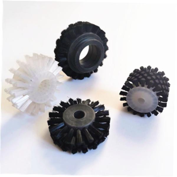 Mini Cleaning Roller Brush Conveyor Cylinder Brush For Poker Cards Making