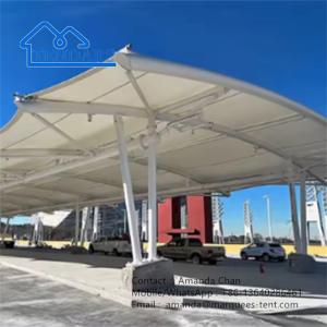 Quality Sail Shade Car Awning Tent Architectural Cantilever Shade Parking Shade wholesale