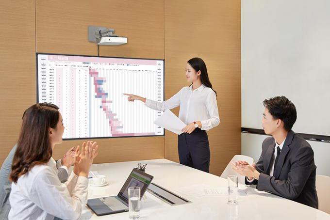 Touch Body Writing Pen Compatible 20-Point Touch Smart Interactive White Board for Presentations 2