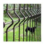 Steel Material Modern Stylish Gray/Green Color PVC Coated 3D Garden Fence for