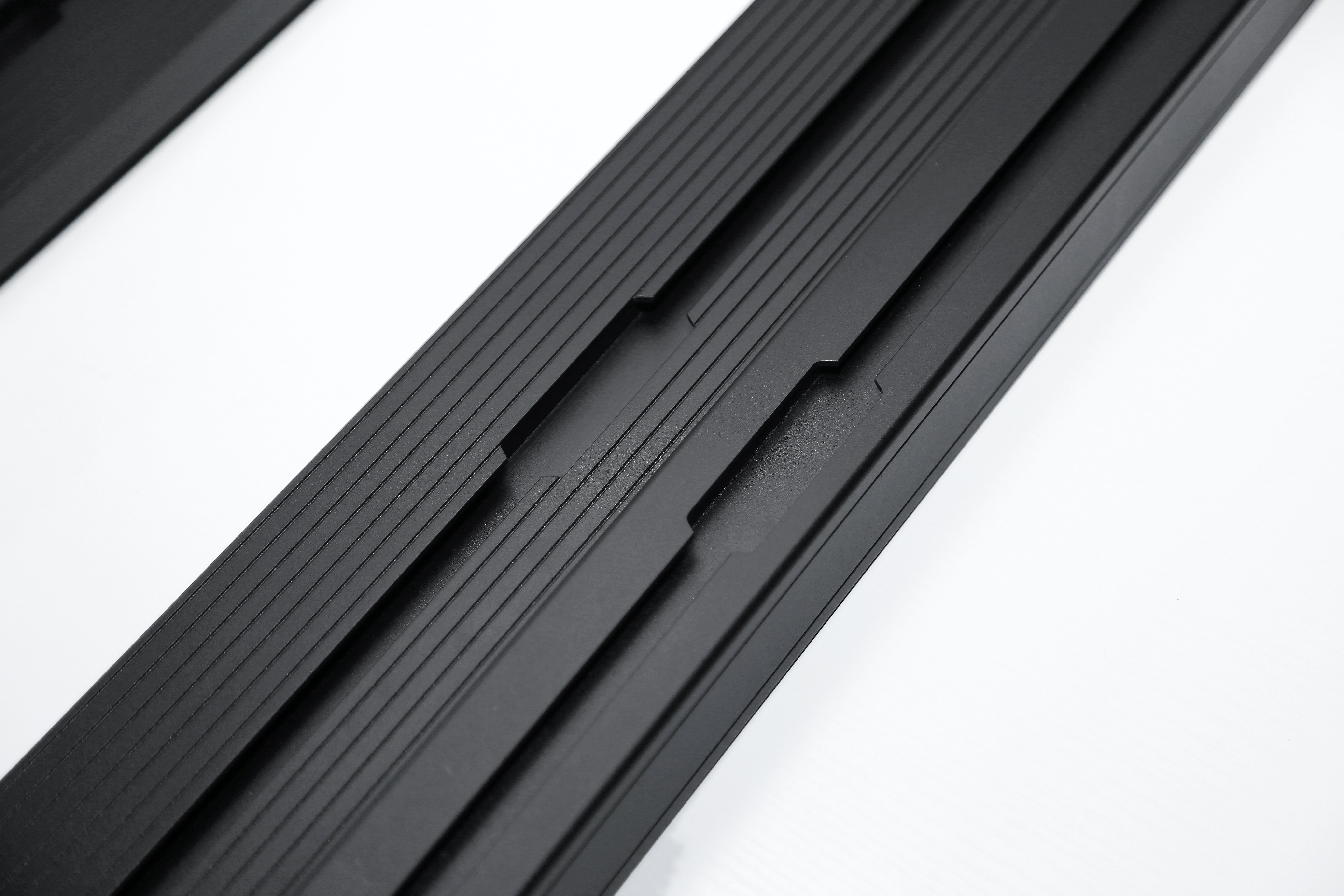 2000*1425*55mm Black Aluminum Alloy Roof Rack for Wrangler Long-Lasting Performance