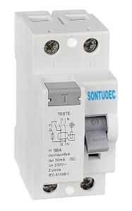 China STFP60 ELCB 2P 4P 125A 30mA RCCB Circuit Breaker on sale