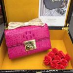 Exotic Crocodile Skin Women's Small Purse Genuine Alligator Leather Lady Flap