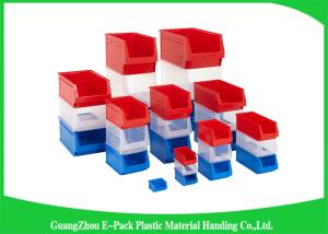 Top Plastic Solid Warehouse Storage Bins Space Saving Long Service Life PE