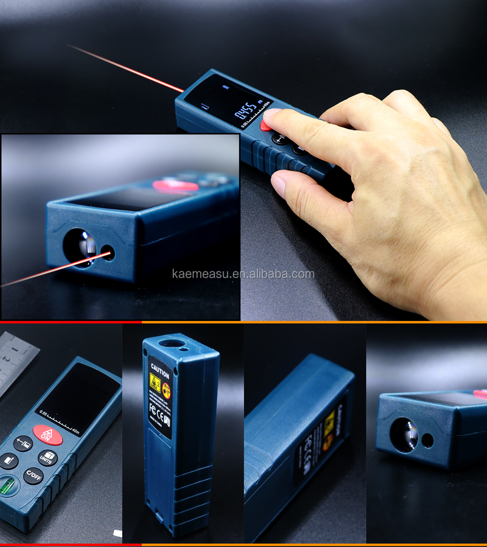OEM ODM Mini Handheld Laser Distance Meter Measuring Tools Electronic Ruler Digital Laser Range Finder for Sale
