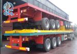 40 Feet Flatbed Semi Trailer With 3 Axles, Semi Trailer Truck from China