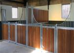 Black Coated Safety Horse Stable Box Australian Standard 3.6x2.2m