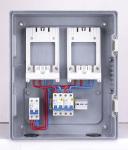 Professional Electric Meter Box , Industrial Fiberglass Outdoor Meter Box