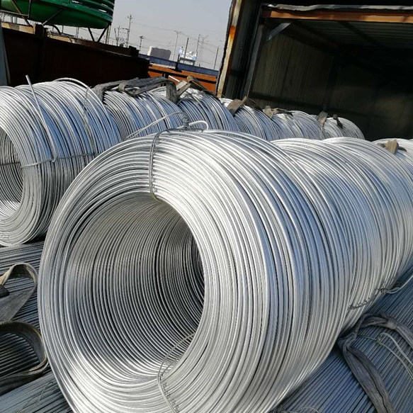 Compact Galvanized Steel Wire Rod 16mm AISI ASTM BS Standard