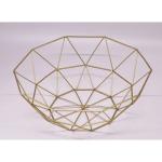 Furnishing ODM Metal Wire Fruit Basket 1pc/Opp Bag