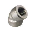 Duplex Steel 45D A182 2000lb Threaded Pipe Fitting