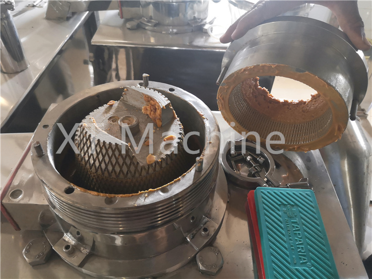 Commercial Electric Peanut Butter Grinding Machine Gas Heating