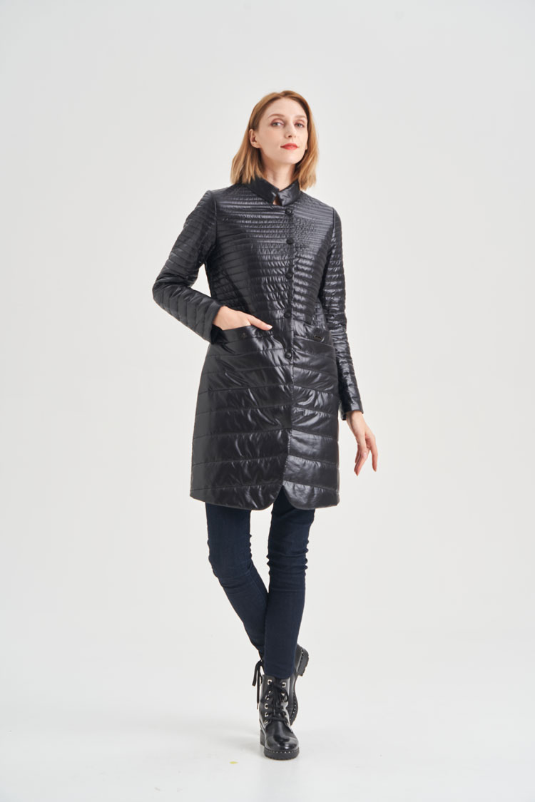 FODARLLOY 2022 Factory directly supply good price spring and autumn thin cotton fashion formal coat for women