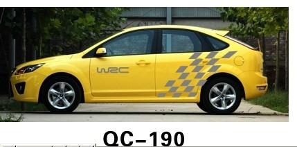 Nontoxic Modern Custom Car Body Sticker QC-190I