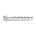 Flat Head 12mm Plain Finish Concrete Anchor Bolts 11.3x100 for Sturdy Concrete