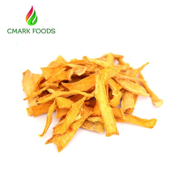 HACCP Standard Dried Pumpkin Slices / Dehydrated Pumpkin Flakes Golden Yellow