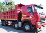 Sinotruk Howo A7 Euro 2 8x4 Dump Truck Heavy Duty 30cbm 50 Tons Payload