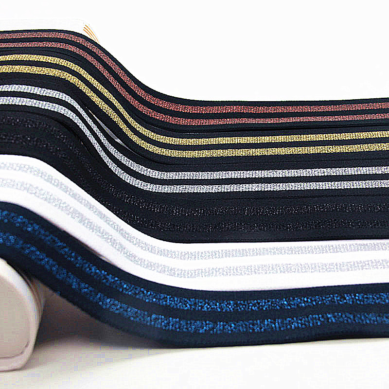 Custom Logo Jacquard Elastic Band