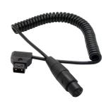 D-tap male to 4pin xlr female cable