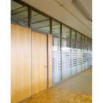 Thickness 108mm 90mm Frameless Glass Partition Wall For Conference Room