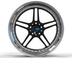 Gloss Black Deep Dish Alloy Wheels 24 Inch ET50 5x112 PCD