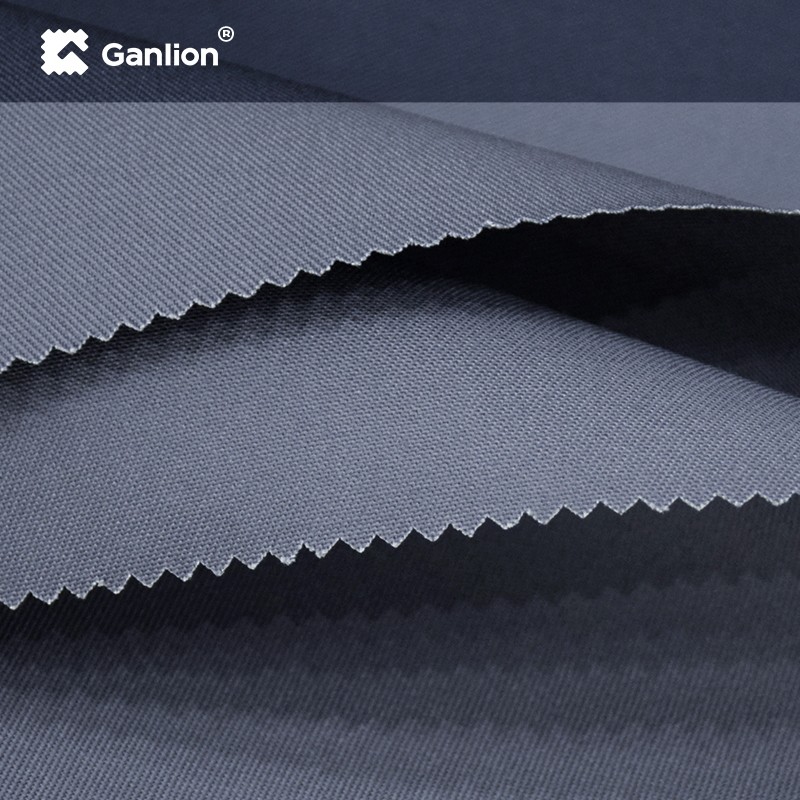 240GSM Polyester Cotton Functional Workwear Fabric High Temperature Washing