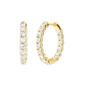 Quality 925 Sterling Silver Fine Jewelry Hoop Earrings Perfect for Any Occasion wholesale